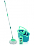 Puhastuskomplekt LEIFHEIT 55414 Rotation Disc Mop Ergo + Power Cleaner, p&otilde;randamopp + &auml;mber