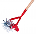 Kultivaator Yardworks, CU-904, 4 tera, puidust k&auml;epide 120 cm