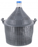 Demijohn Cada Inco 25 l, klaas/plast, 520x415/330 mm
