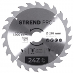 Ringketas Strend pro TсT 210x2,6x30/20 mm 24T, puidule