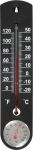 Termomeeter Strend Pro TMS-055 BlackBar, 250x55x12 mm, plastik, h&uuml;gromeetriga