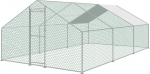 Strend Pro kanakuut, linnulihale, linnumajale, puurile, katusega, 3x6x2 m