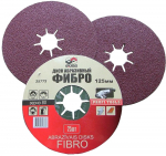 Lihvpaber Burley 125 mm P80 25 tk fibro