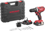 Worcraft CHD-S20LiWB ShareSYS kruvikeeraja, 20V, 2x Li-ion 1.5 Ah, harjadeta, SET korpuses