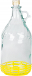 Demijohn Strend Pro Stella, 3 lit., korgiga klaas veini ja br&auml;ndi jaoks