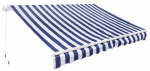 COVENTINA markiis, 2x3 m, sini-valge, 280 g/m2