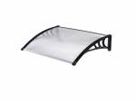 Ukse varikatus DIY501, 100 x laius 150 cm, pol&uuml;karbonaat