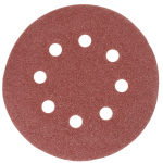 V&auml;ljal&otilde;ige Worcraft CRS-S20-Li, ekstsentrilise lihvija jaoks, 125 mm, P80, paber, lihvmasin, pakk. 5 tk