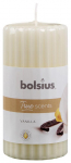 Bolsius Pillar True Scents k&uuml;&uuml;nal 120/60 mm, silindriline, aromaatne, vanilje