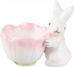 Dekoratsioon MagicHome, J&auml;nku munakausiga, roosa, lihav&otilde;tted, 7x9x8 cm