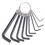 Strend Pro HK0041 mutriv&otilde;tmete komplekt, 9 osa, 1,5-10 mm, kuuskant, pesa