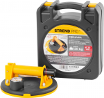 Strend Pro klaasihoidja, imi, 1 kuppel, manomeetriga, 20 cm, max. 120 kg