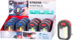 Strend Pro t&ouml;&ouml;valgusti, ripats, LED 200 lm, magnet, klambriga, punane/sinine, 3x AAA, M&uuml;&uuml;a karp 12 tk