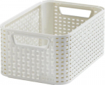 Pesukorv Curver&reg; STYLE2 S, kreem, 28x12x19 cm