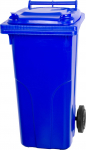 Pr&uuml;gikast MGB 120 lit, plastik, sinine 5002, HDPE