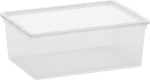 Kaanega karp KIS C-box S, 11 lit., pooll&auml;bipaistev, 26x37x15 cm