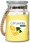 Citronella k&uuml;&uuml;nal, repellent, klaasis, 140 g, 85x105 mm
