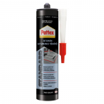 Kitt Pattex Standard bituumen, katusekate, must, 280 ml