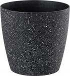 Lillepott Strend Pro Stone, 36x63 cm, must, kiviefekt
