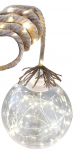 LED dekoratsioon MagicHome, Balldeco, 50 LED, soe valge, 15 cm, 3xAA, IP20, sisemus, valgustus, L-0,50 m