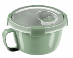 Toidun&otilde;u Curver&reg; SMART TO GO ECO, 0,9L, pehme roheline, 9,6x15,7x15,7 cm, sangaga
