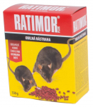 RATIMOR&reg; Bromadiolone teraviljas&ouml;&ouml;t hiirtele ja rottidele, 150 g, tera