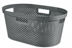 Pesukorv Curver&reg; INFINITY RECYCLED 40L, antratsiit, 59x39x27 cm