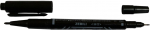 Marker 2-poolne must 0,7mm/1,5mm