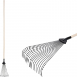 Reha R115.WH, 18 lamelli, ventilaator, lehtede jaoks, puidust k&auml;epide