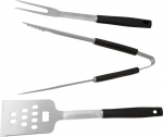 Strend Pro grillit&ouml;&ouml;riistade komplekt, grillimine ja grillimine, roostevaba teras, 3-osaline