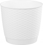 Lillepott RATOLLA Round 250, valge