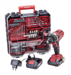 Worcraft CD-S20LiWT ShareSYS kruvikeeraja, 20V Li-ion, 2.0 Ah aku + laadija, metallist padrun, korpuses