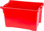 Universaalne korv IсS M400000 &bull; 40 l, 56x35x31 cm, punane