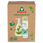 Frosch kinkekomplekt, du&scaron;igeel ja &scaron;ampoon, lastele, 2x 300 ml