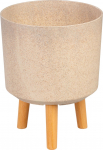 Strend Pro lillepott, bambuskiud, 24.5x24.5x31 cm