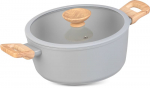 MagicHome Harmony kastrul, klaaskaanega, 24 cm