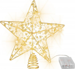 MagicHome J&otilde;ulut&auml;ht, plastik, taimer, 10xLED soe valge, 25 cm, 2xAA