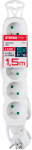 Pikenduskaabel DG-F805B 1,5 m 5 pistikupesa