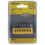 Otsikute komplekt 7tk Strend pro, Bit, S2, T-10-15-20-25, TH-4-5-6