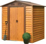 Maja Strend Pro, aed, lehtmetall, pruun, 181x137x203 cm