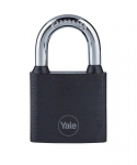 Yale'i lukk Y111B/38/121/1, rippuv, triikraud, must, 38 mm, 3 v&otilde;tit