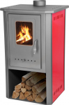 Pliit Thalia Pella, punane, 5,4 kW, 120 cm