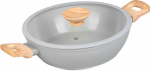 MagicHome Harmony pott, madal, klaaskaanega, 26 cm