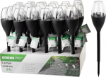 Strend Pro Garden lamp, plastik, leegiefekt, p&auml;ikeseenergia, 6,5x40 cm, 1x LED, M&uuml;&uuml;a kast 24 tk.