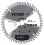 Ringketas Strend pro TсT 165x2,2x20 mm 48T, puidule