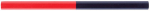 Pliiats Strend Pro CP0660, puusepa, 175 mm, kuusnurkne, punane/sinine pliiats, pak. 12 tk