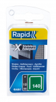 Klambrid RAPID 140, 10 mm, roostevaba teras klammerdaja jaoks, pakk. 648 tk