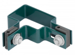 Klamber Strend Pro EUROSTANDARD, 38 mm, pidev, roheline, Zn+PVC, RAL6005, &uuml;marposti jaoks