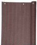 Ekraan Polyratan 77 0,9x3 m, UV, 800 g/m2, pruun-must, varjutus r&otilde;dule