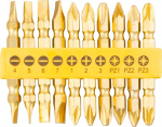 Otsikukomplekt Strend Pro YF40020, 10 osa, L-65mm, CrV, GoldenFish